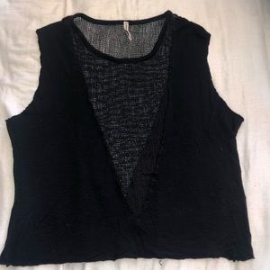 LF BLACK MUSCLE TEE